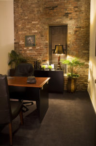 Fully-furnished and decorated office